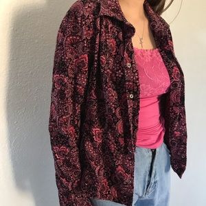 Harold’s Vintage Pink Corduroy Flannel ✨